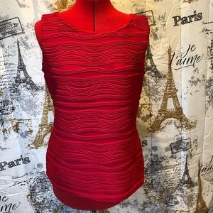 Calvin Klein, size large, red